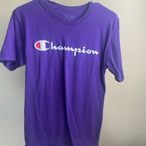 Small Purple Champion Tshirt